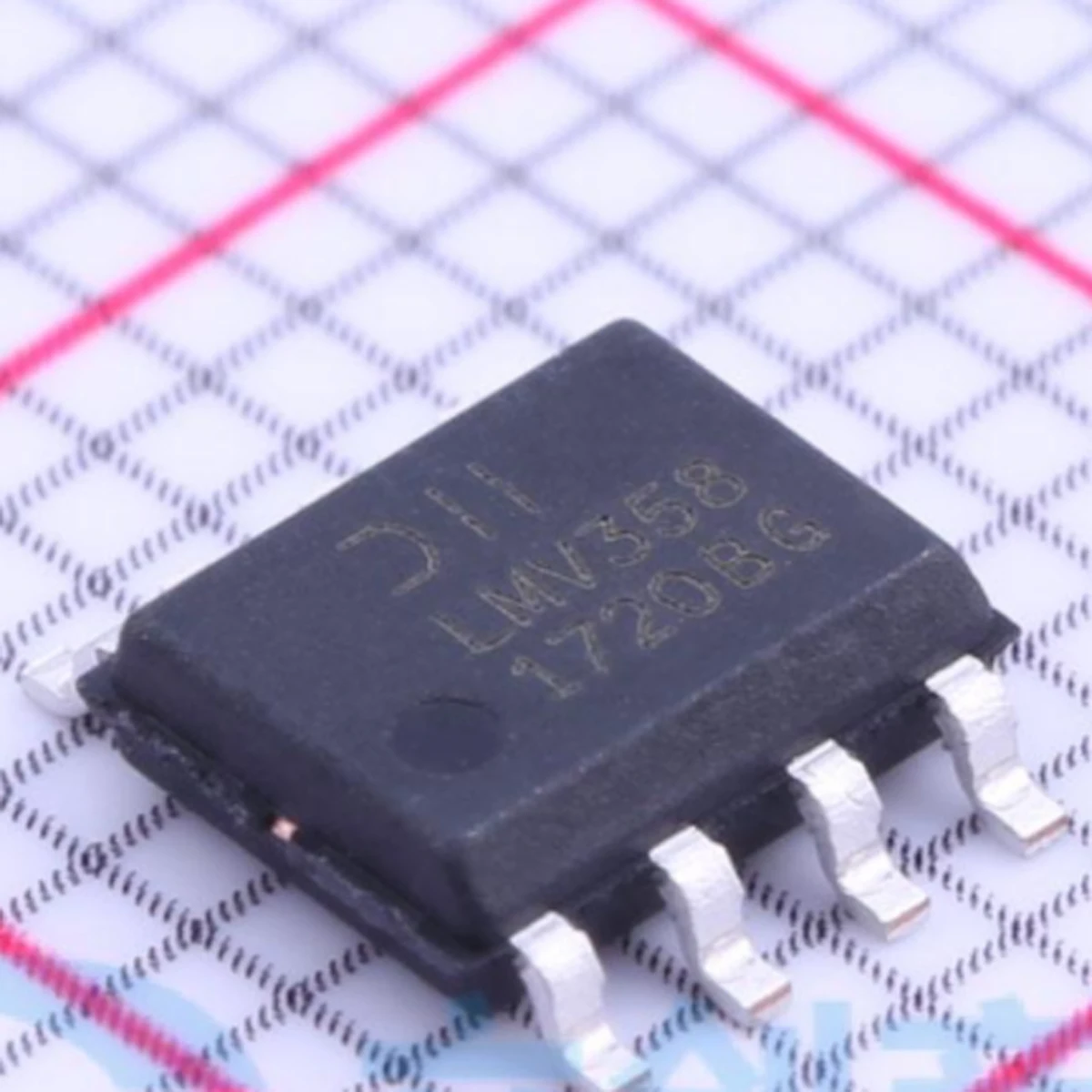 20PCS original LMV358 operational amplifier 1V/us dual 15nA 1MHz SOIC-8: LMV358SG-13