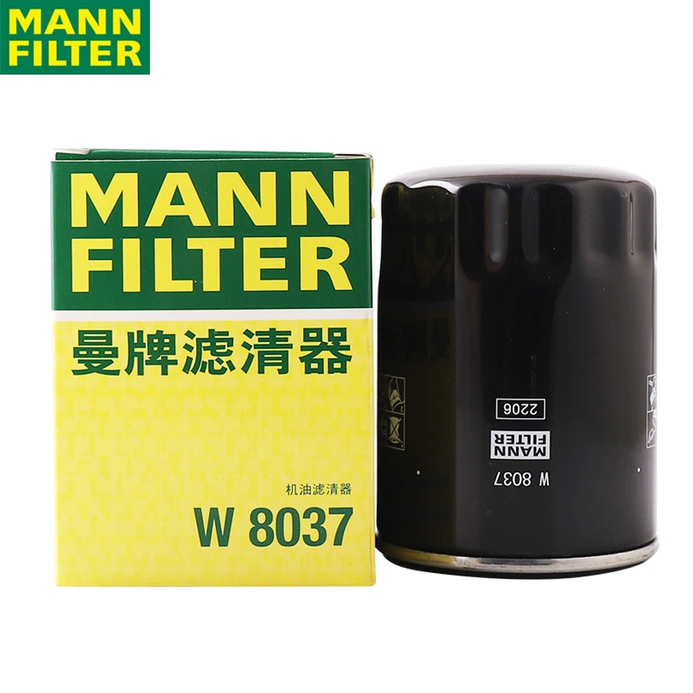 

MANN FILTER W8037 Oil Filter For LINCOLN FORD EDGE Explorer F150 Top Filtration Optimal Cleaning Protect AA5Z-6714-A