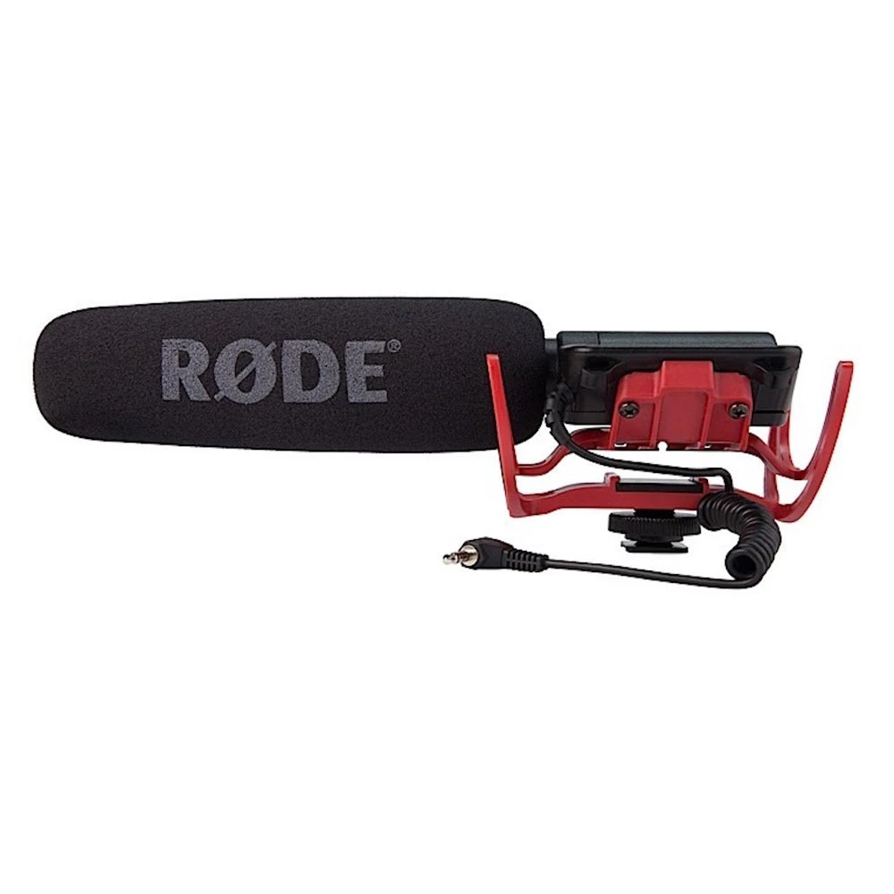 Rode VideoMic Directional Video Condenser Microphone with Mount for Canon Nikon Lumix Sony DJ Osmo DSLR Camera Microfone