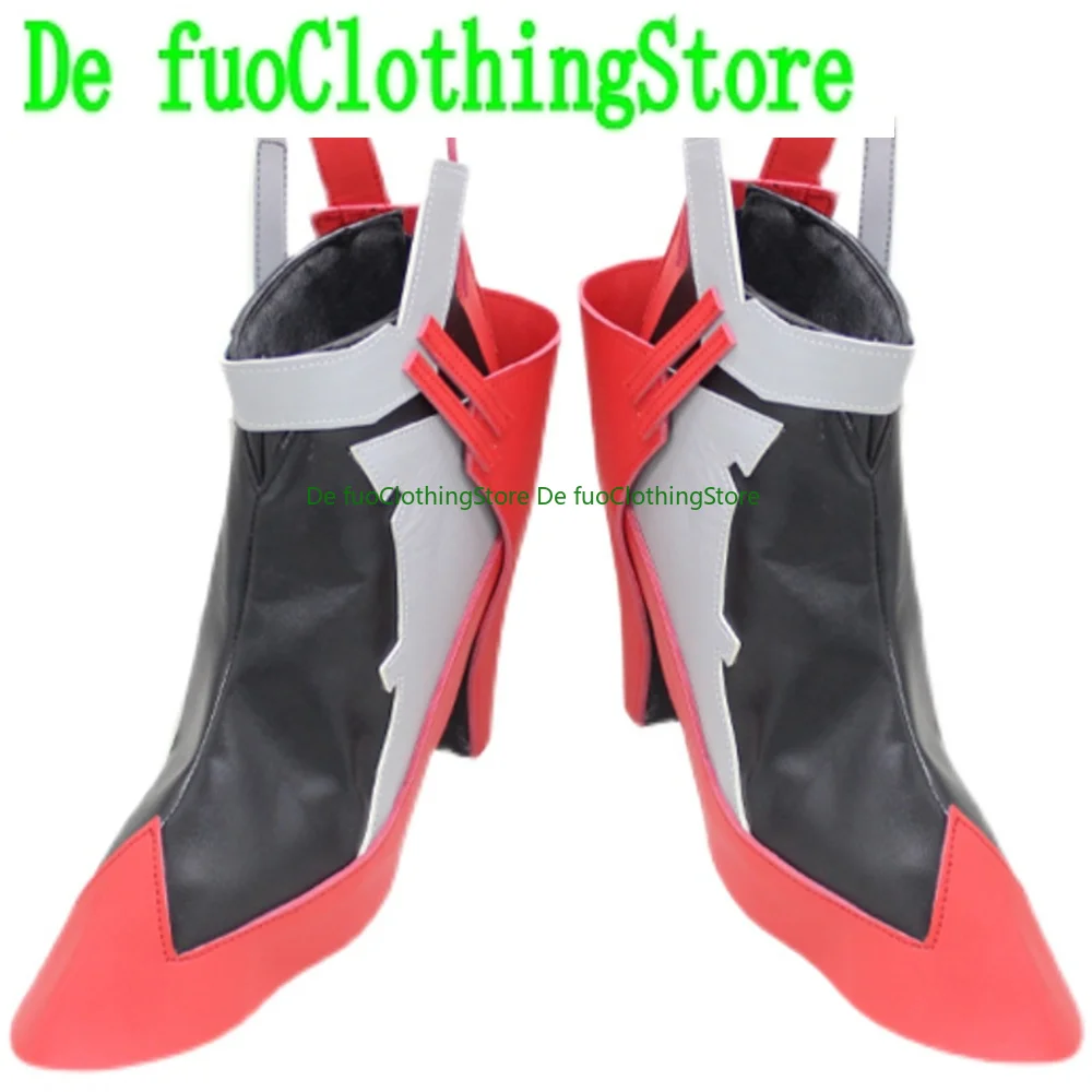 Azur Lane Kawakaze Cosplay Shoes Boots Game Anime Halloween DefuoClothing Shoes Store
