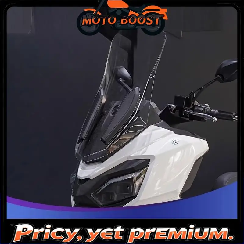 FOR SYM Voyager 300 Windshield Extension Panel - Dedicated Aerodynamic Design to Reduce Wind Resistance Riding Shield