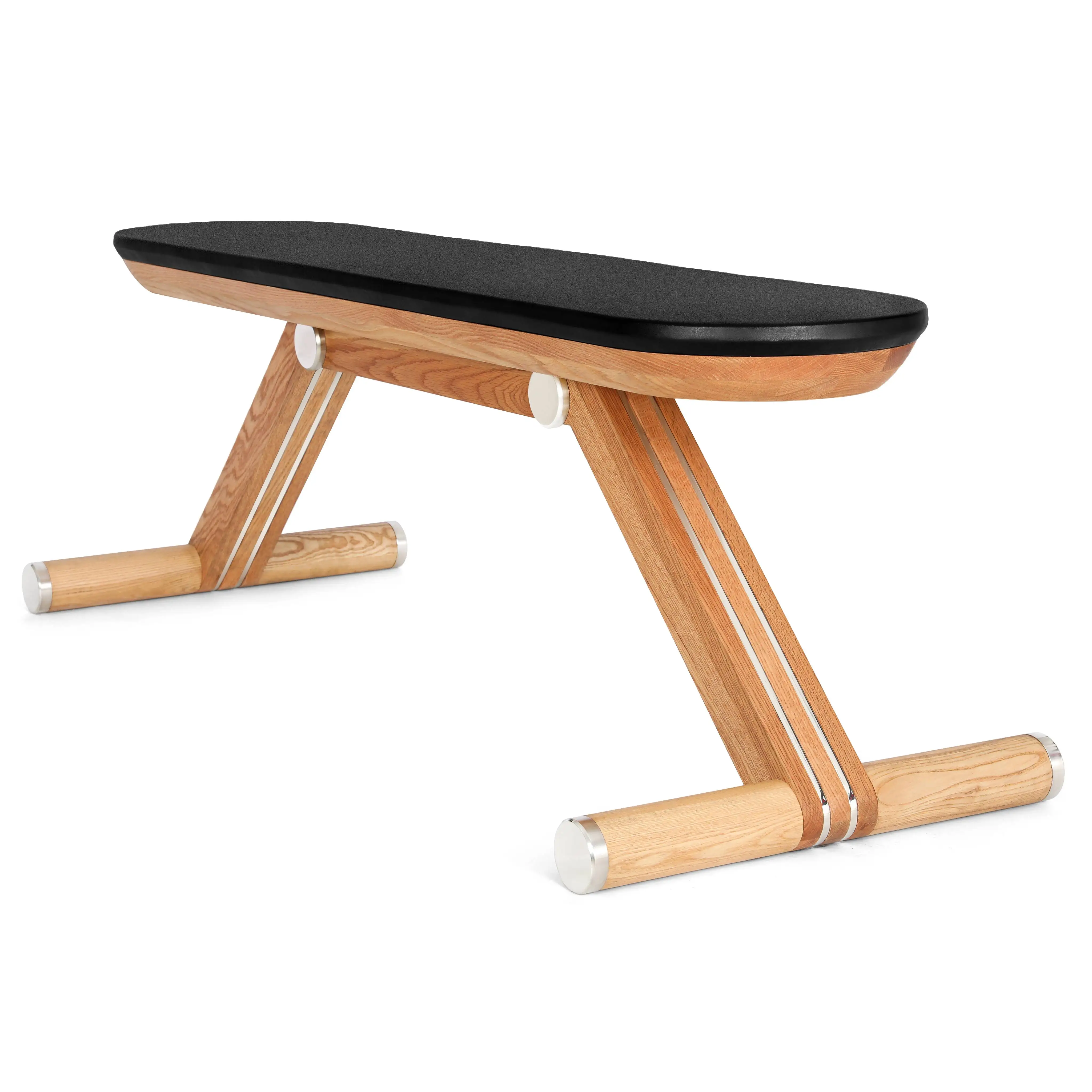 

High-End Luxury Wood with Stainless Steel Exercise Weight