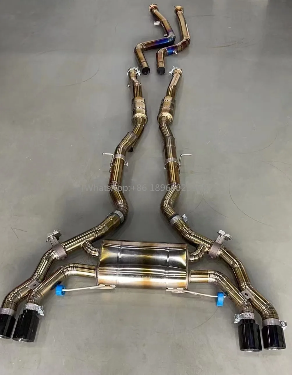 x3m f97 exhaust system valvetronic catback for bmw x3m f97 s58 engine