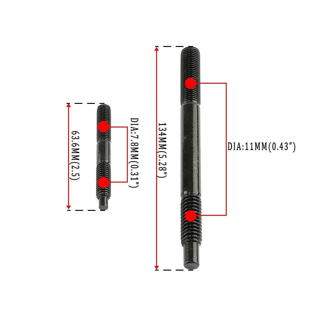 طقم مسامير ترصيع الرأس لـ 2004-2020 Chevy GM 4.8L 5.3L 5.7L 6.0L 6.2L 7.0L