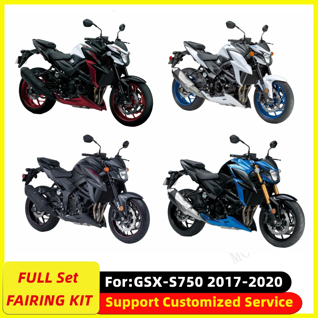 

Литьевая форма обтекателей мотоцикла для GSX-S750 GSX S750 GSXS750Z ABS 2017 2018 2019 2020, комплект кузова из АБС-пластика, подходит