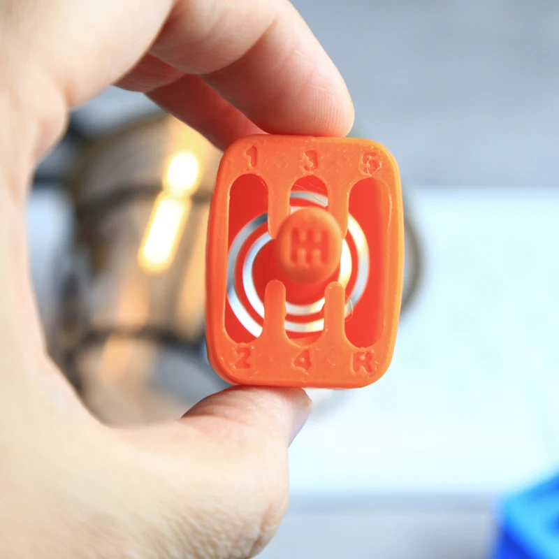 Drukowany w 3D manurowy dźwignia zmiany biegów, ozdobny brelok do kluczy, zabawka, ozdoba na biurko, model manurowej dźwigni zmiany biegów, zabawka antystresowa.