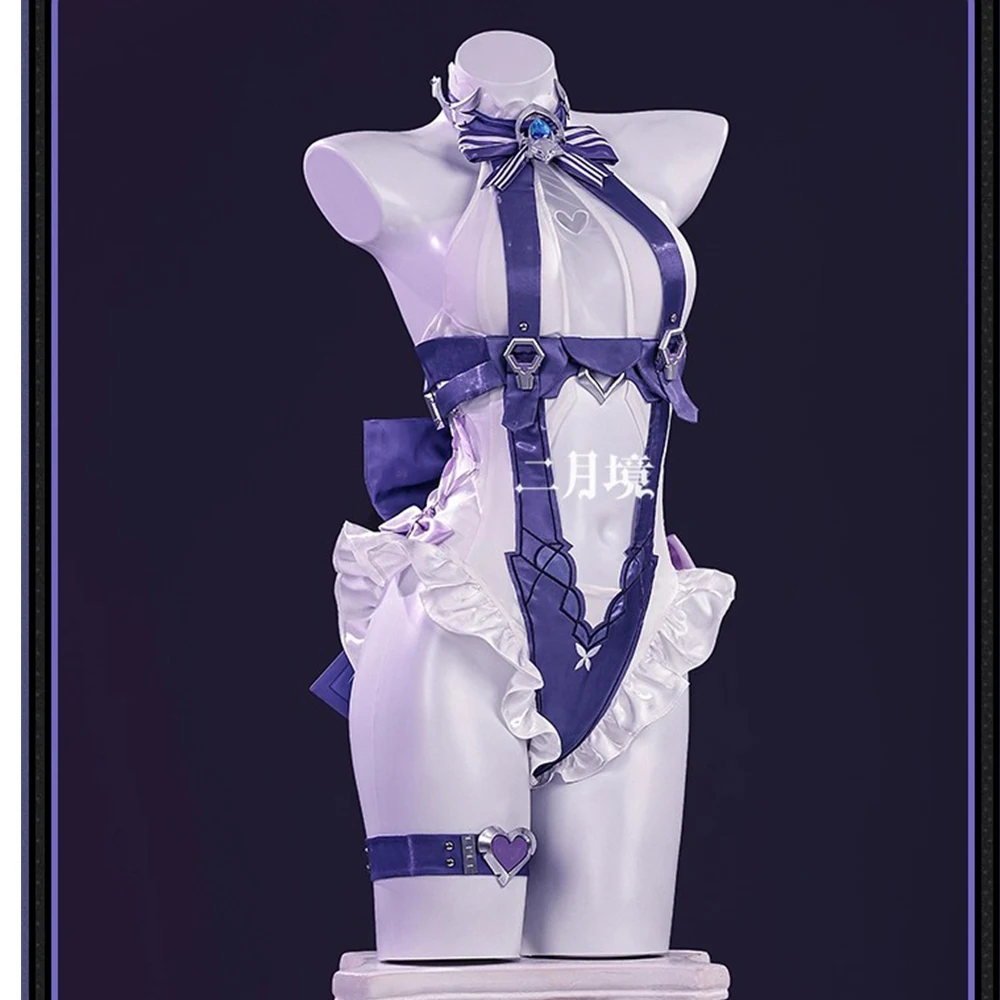 2026 new Sexy Zenless Zone Zero Vivian Cosplay Costume Swimsuit Headwear Skin Outfit Ear Halloween Party Women Carnival Set view 4
