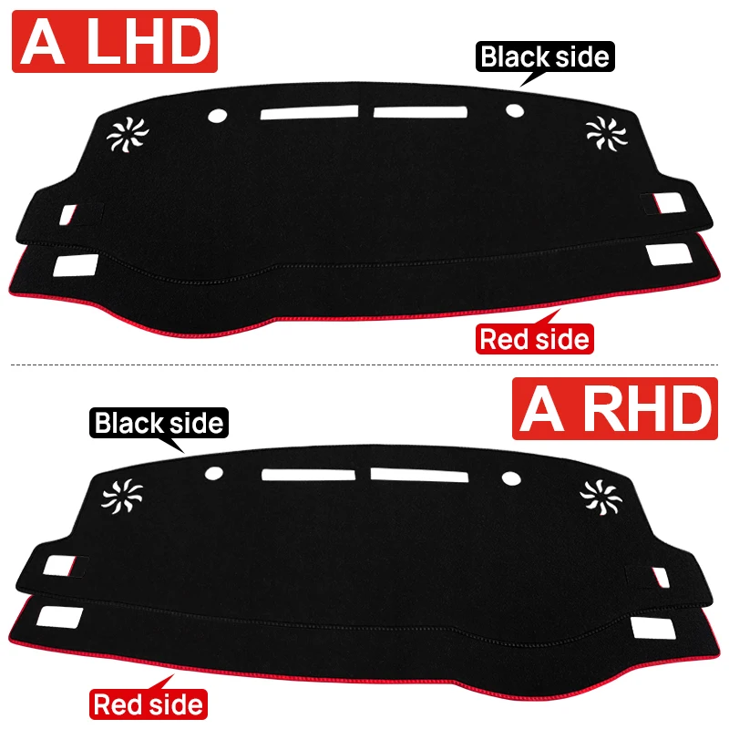 For Toyota Yaris Ativ 2019 2020 2021 2022 2023 Car Dashboard Cover Avoid Light Mat Sun Shade Carpet Anti-UV Pad Case Accessories