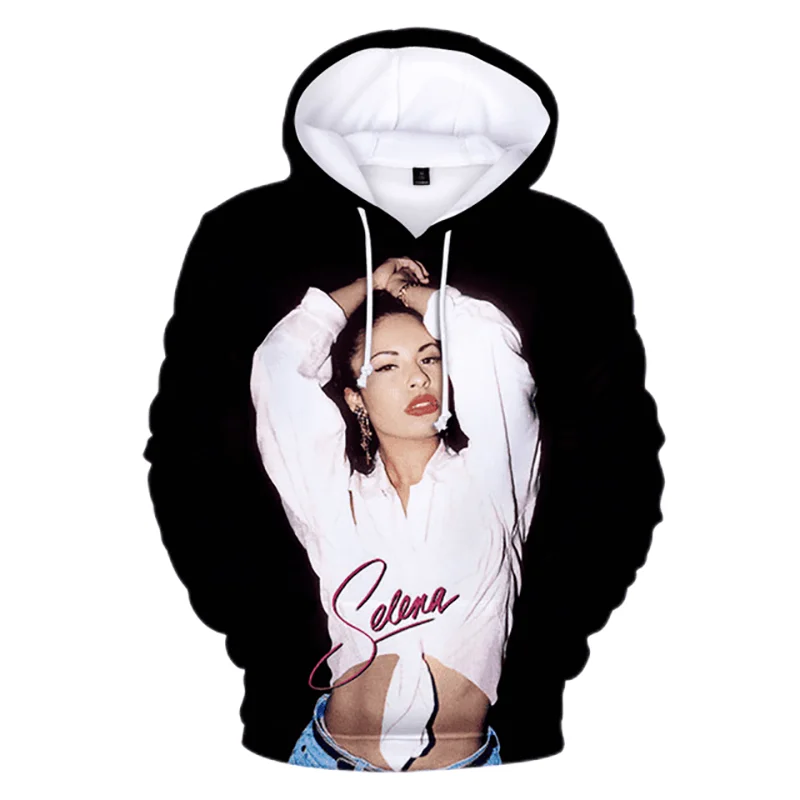 

Sexy Singer Selena Quintanilla 3D Printed Hoodie, Men's and Women's Hip-hop Oversized Pullover, Hooded Sweatshirt, Streetwear