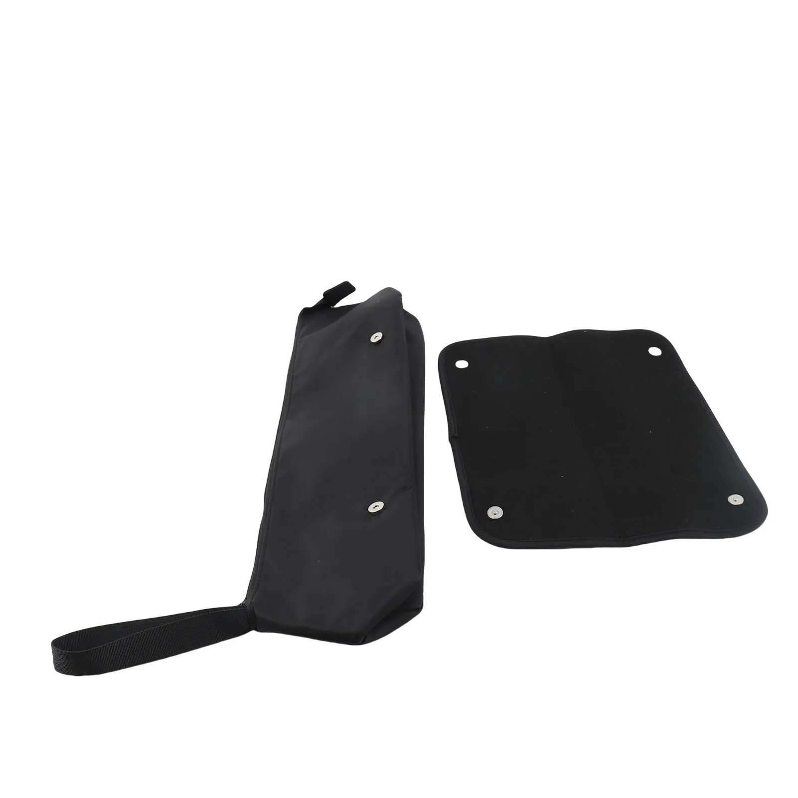 

Дорожная сумка для инструментов для укладки волос с термостойким ковриком, портативный чехол для аксессуаров для выпрямления и завивки волос, для выпрямителя, плойки, утюжка для волос