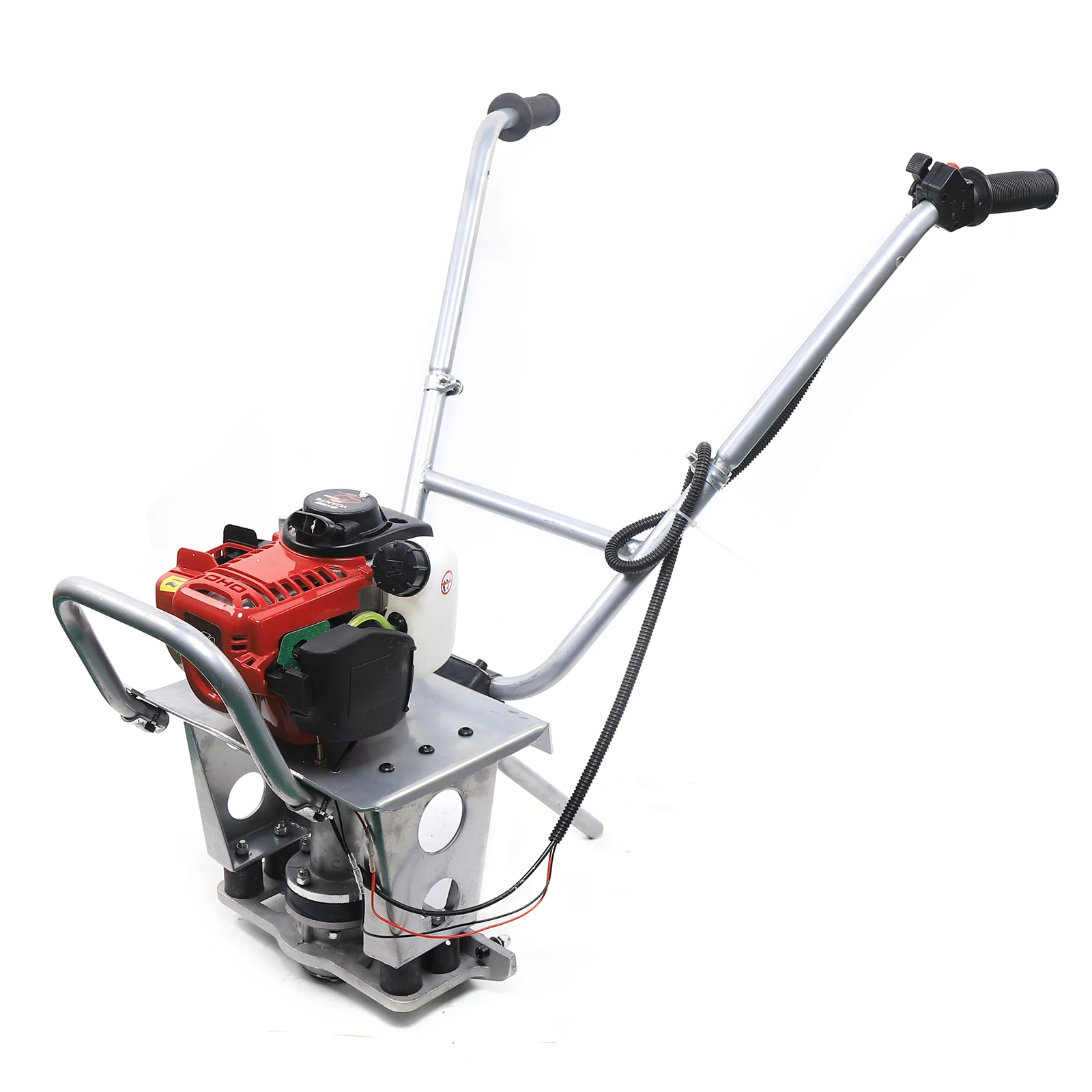 Petrol Concrete Compressor, for Concrete Bottle Cement Vibrator Screed, 4-stroke 35.8 CC 900 W Without Ruler Simple Operation