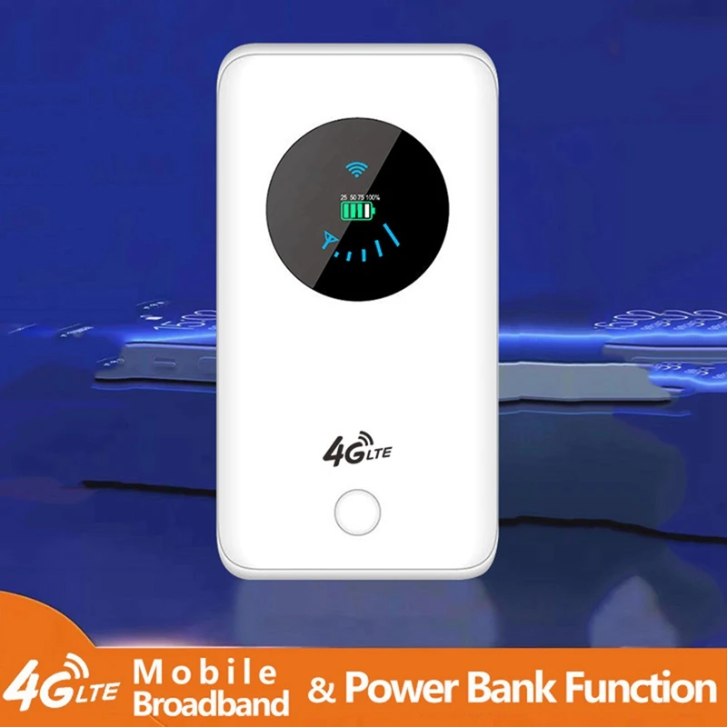 4G Router MIFI Pocket 4G LTE Router RJ45 Ports 150Mbps WiFi Router Car Mobile Broadband Hotspot WiFi Modem-VVNB