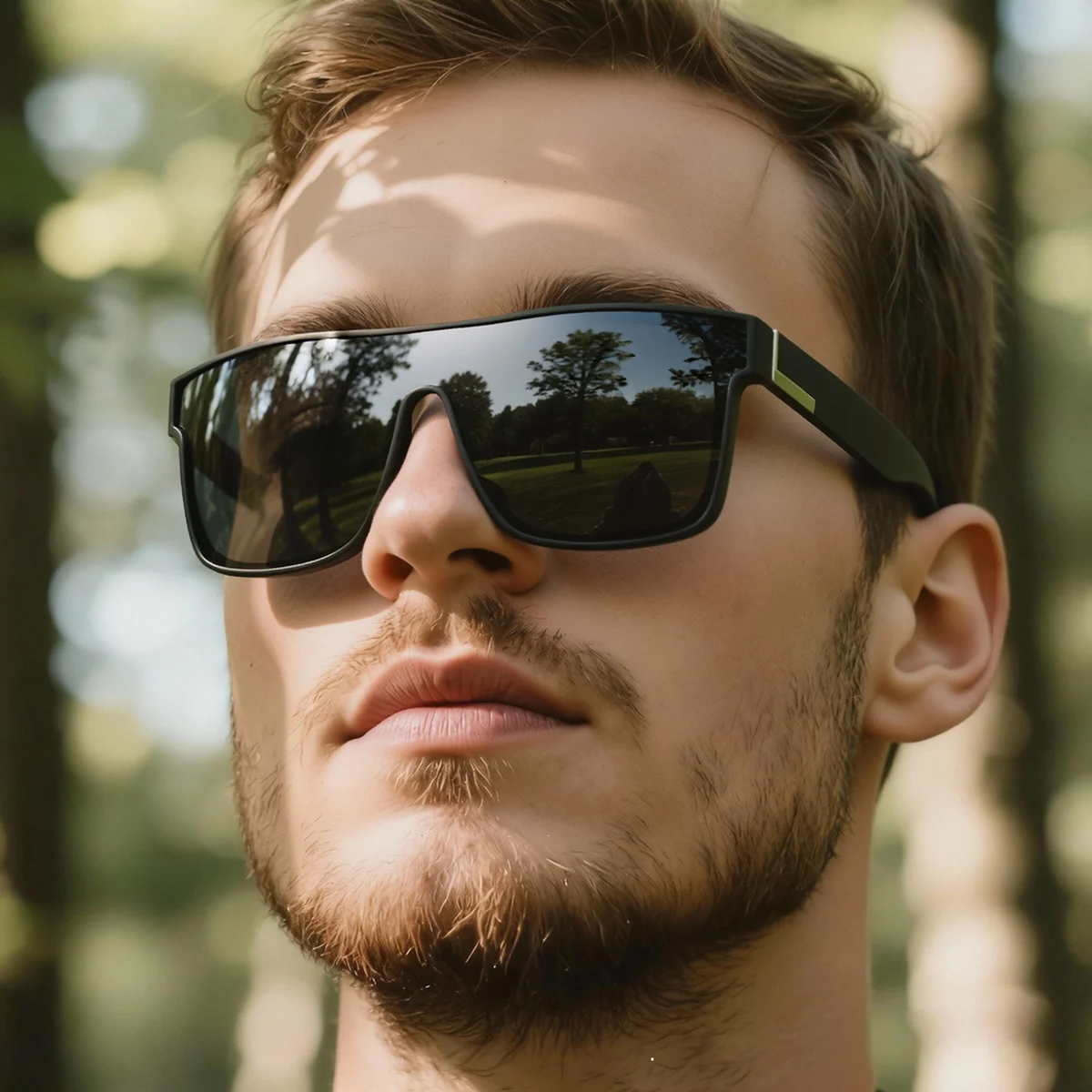 2PCS Classic Colorful Sports Sunglasses - One-Piece Lens, UV400 Unisex for Outdoor, Travel & Daily image 2