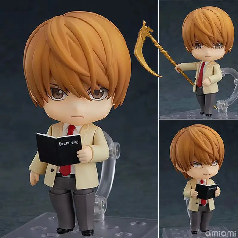 

1160/1200 Death Note L Yagami Light Movable PVC Nendoroid Anime Action Figures Collectible Model Desktop Ornament Fans Gifts