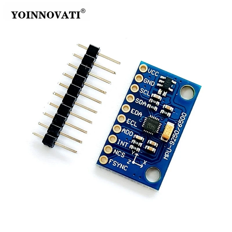 GY-6500 GY-9250 MPU-6500 6DOF Six-axis Accelerometer 6-axis Attitude Gyro Sensor Module SPI Interface MPU6500