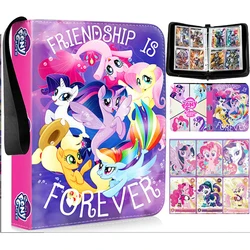 240/400PCS My Little Pony Card Album Map Letter Holder Binder Notebook Collection Gift Toy Twilight Sparkle Rainbow Dash Rarity