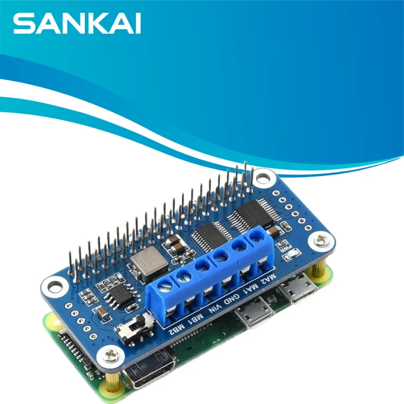 TB6612FNG/PCA9685 Dual H-Bridge Driver, I2C PWM for RPi