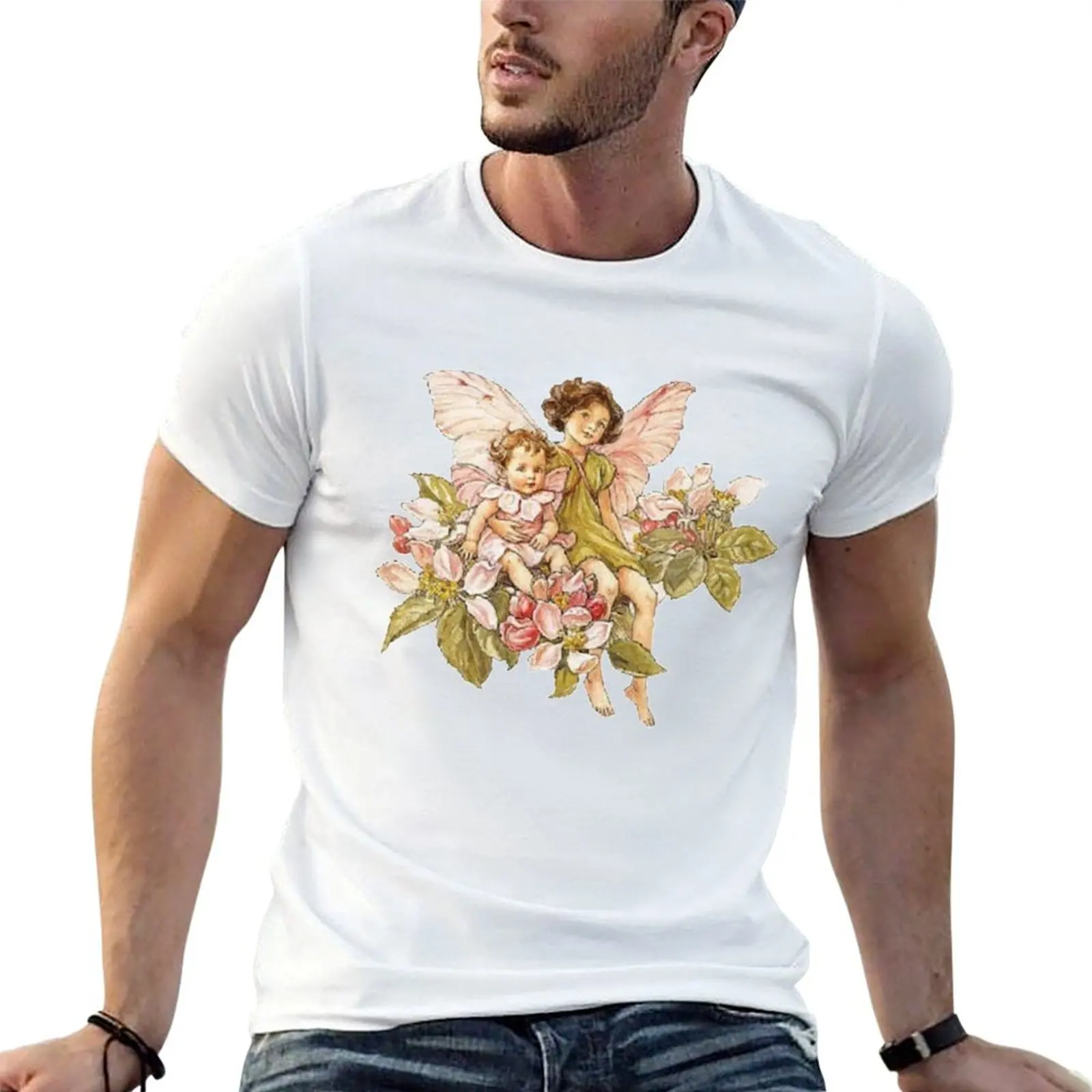 

fairy mom and child T-Shirt man tshirt man t shirt cotton T-Shirt