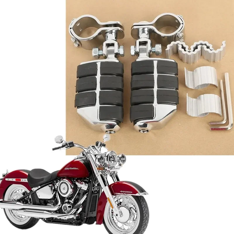 For Harley 25mm 30mm 35mm Motorcycle Accessory Acsessories Dually Highway Foot Pegs Footpegs