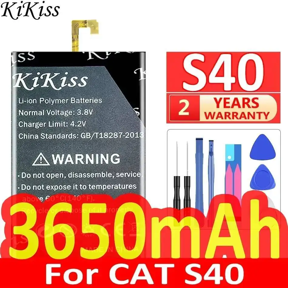 

Mobile Phone Battery For Caterpillar Cat S40 458002-S40 Safe 3650Mah