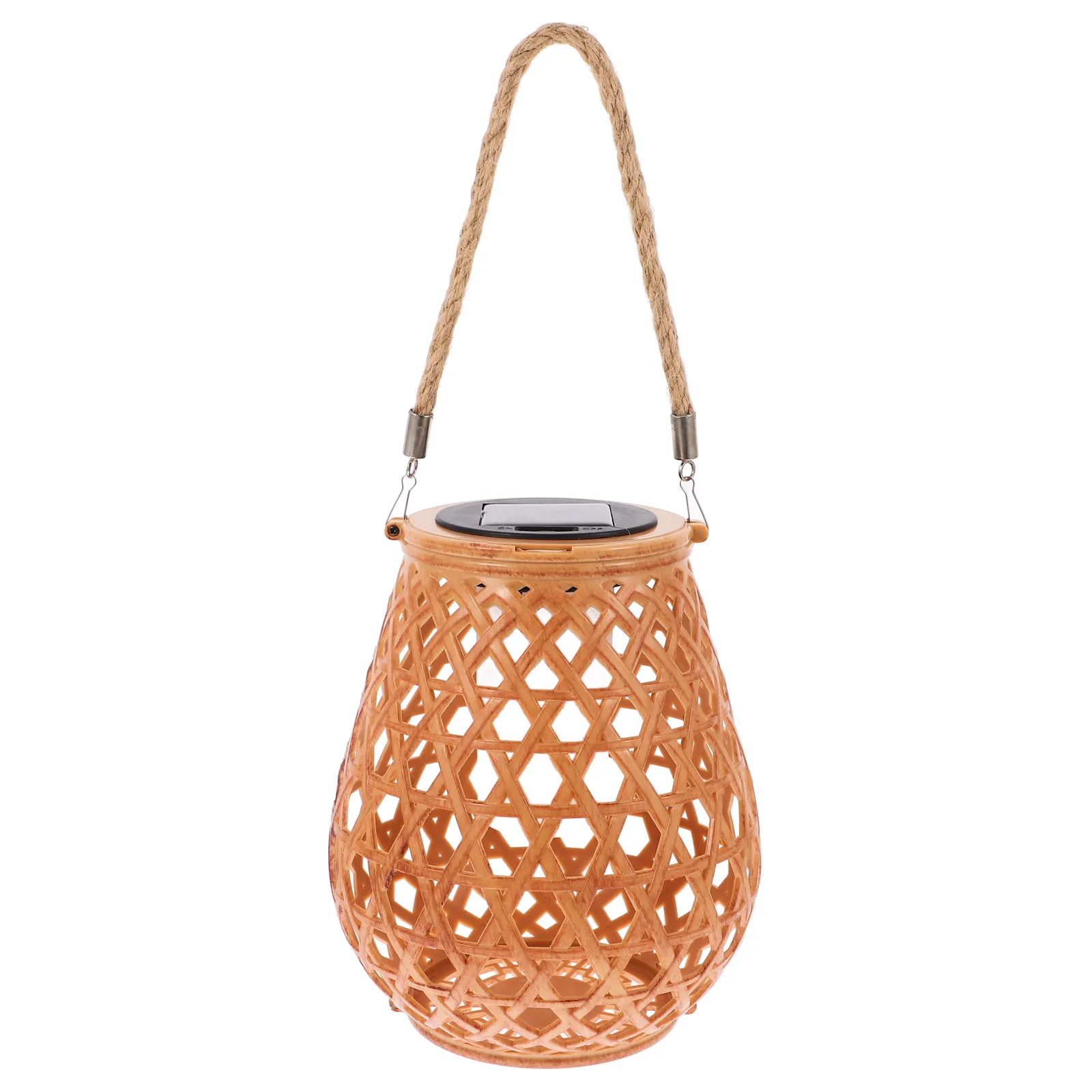 

Rattan Solar Lantern Wicker Lights Outdoor Patio Decor Yard Garden Light Solar Powered Automatic Sensor Charging Soft