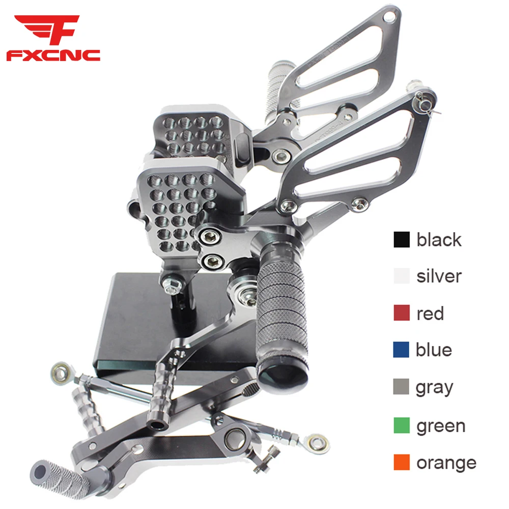 

For Ducati 749 999 748 919 996 998 Motorcycle Footrest Rearset Footpeg Adjustable Pedal Foot Peg GP Shifter Rearset Rear Set