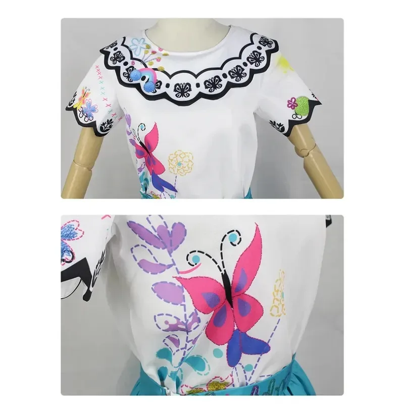 فستان أنيمي ميرابيل التنكري للنساء والفتيات فستان الأميرة زي الأداء هدية لعيد الميلاد؛ 5 ب، 8. فولت؛