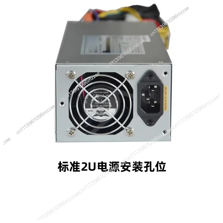 2U 600W Server Power Supply, Hot Swap Redundant PSU with Dual 8PIN CPU, Wide Voltage 80+ Gold for Rack Server