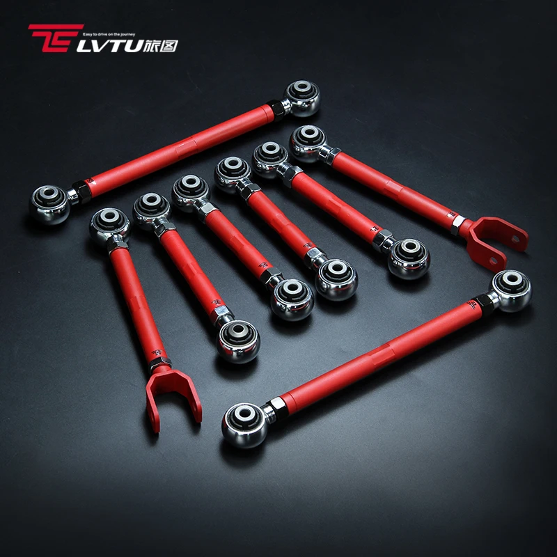 LVTU Racing Adjustable Rear Lower Control Arm Parts Camber Kit For BMW Series 1/2/3/4 F20/F21/F22/F30/F31/F34/F35/F36 2011-2019