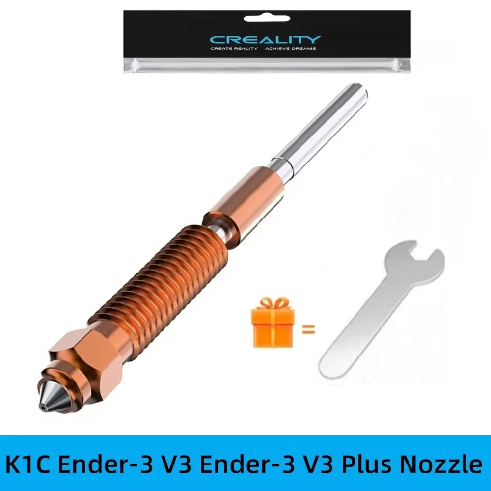 Official Creality K1C Nozzle, Unicorn Quick-Swap Ender 3 V3 Nozzle，Nozzle for Creality K1C/Ender 3 V3/ 3 V3 Plus 3D Printers