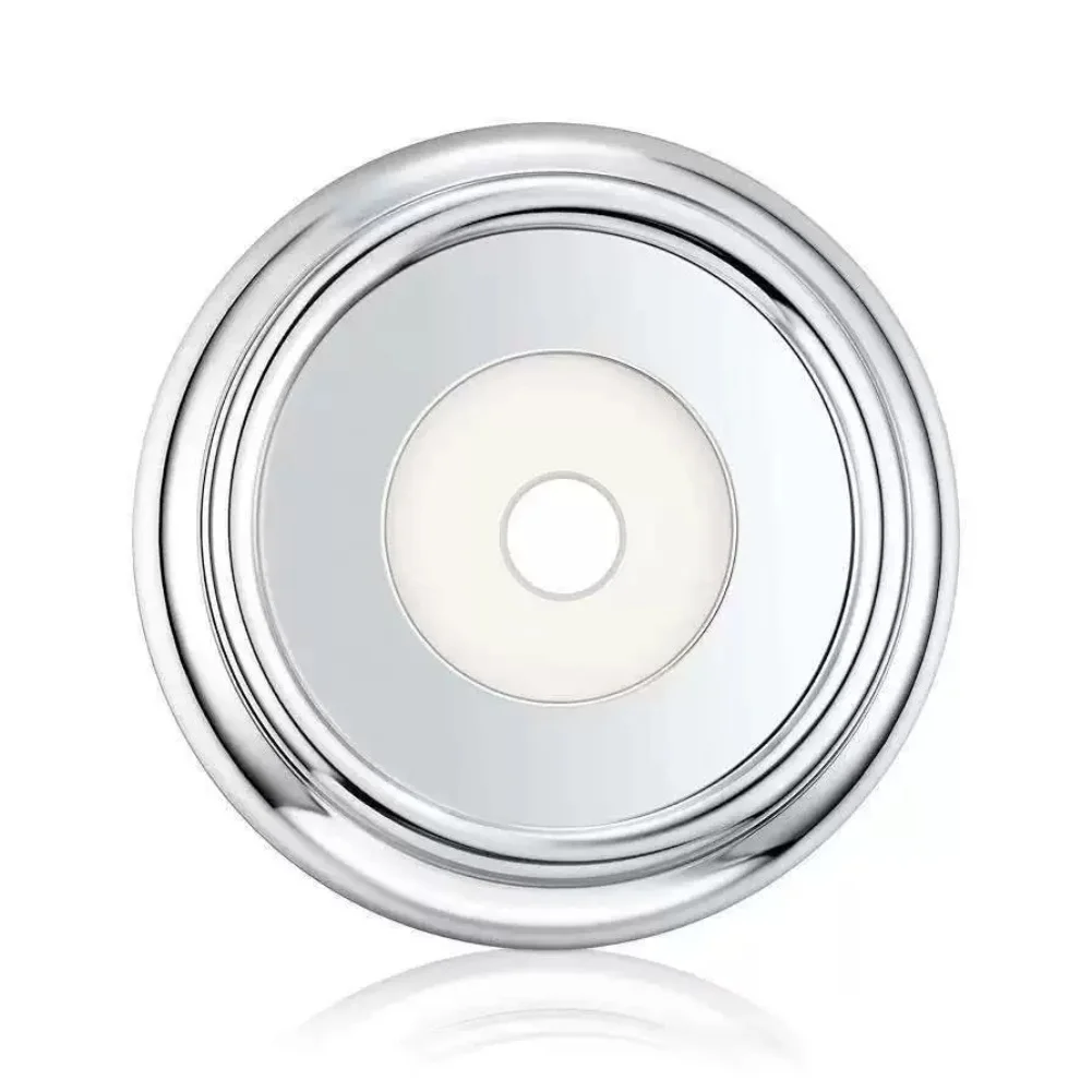 

Stainless Steel Tub Spout Cover Ring Trim Plate For Tub Spout With Foam Gasket Wall Protection Covers Bathroom Accessories