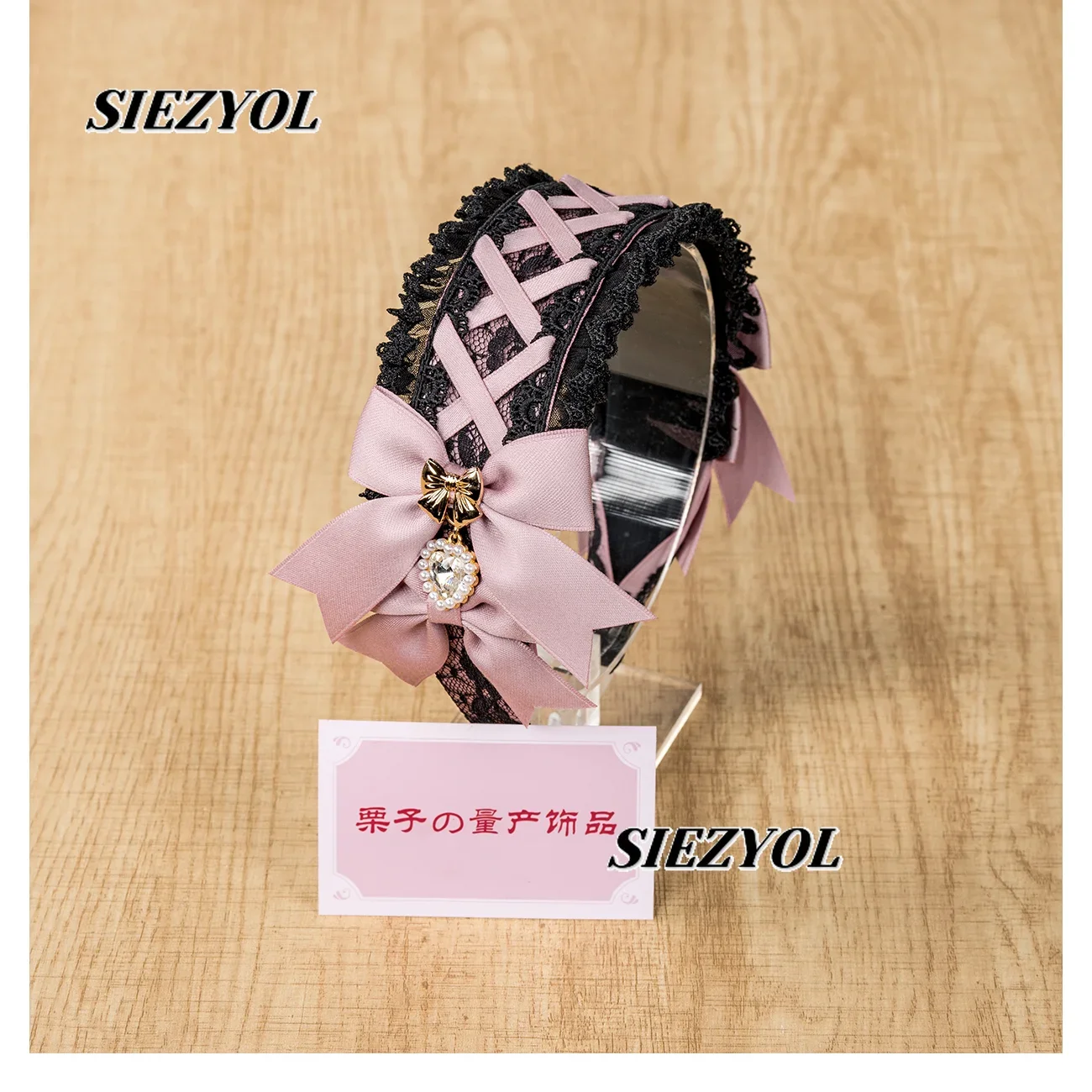 accessoires-pour-cheveux-pour-femmes-bandeau-plisse-fait-main-avec-nœud-et-pendentif-cœur-style-japonais-polyvalent-et-de-production-en-serie