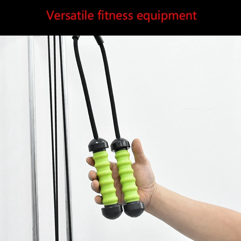 B39B-Triceps Training Handle Fitness Chest Grip High Pull Down Hand Grips Equipment Accessories For Gym Workout