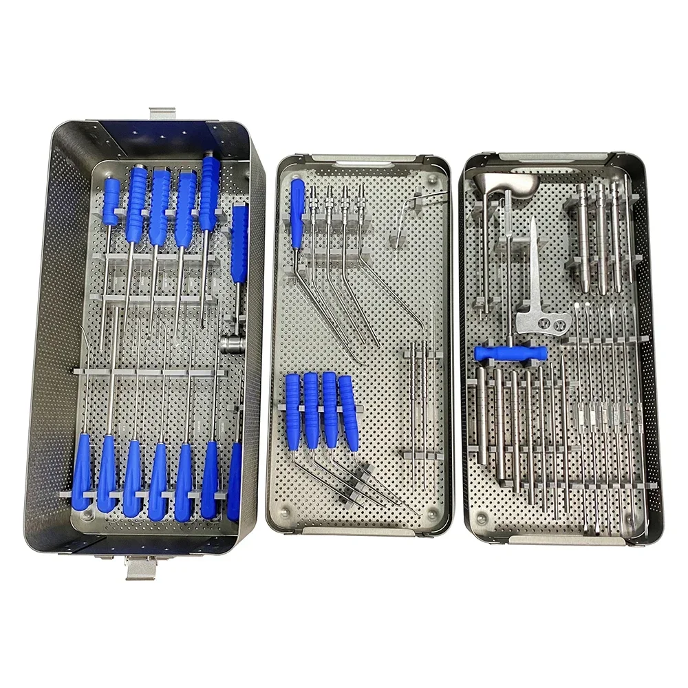 Pet Orthopedic Spinal Surgery Unilateral Biportal Endoscopic Surgery Instruments Set UBE Instrument Set