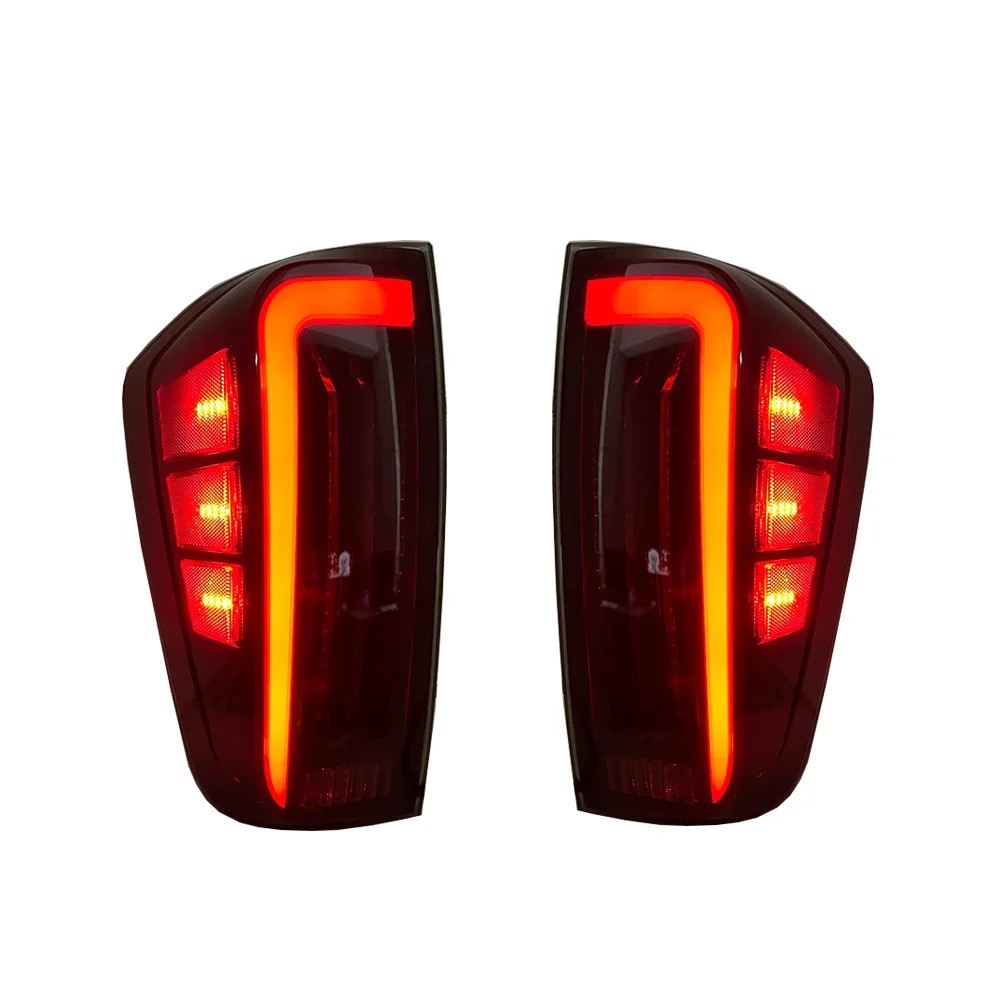 1 Pair Taillight LED Tail Light Assembly For 2015-2023 Nissan Navara NP300 Rear Tail Light Brake Lamp Brake Light Warning Lamp