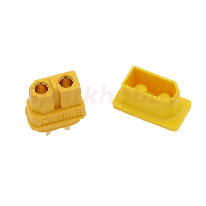 Cubierta protectora de PVC para Dron, Protector de tapa antipolvo, color amarillo y negro, para avión RC, XT60, XT60H, 10 unidades