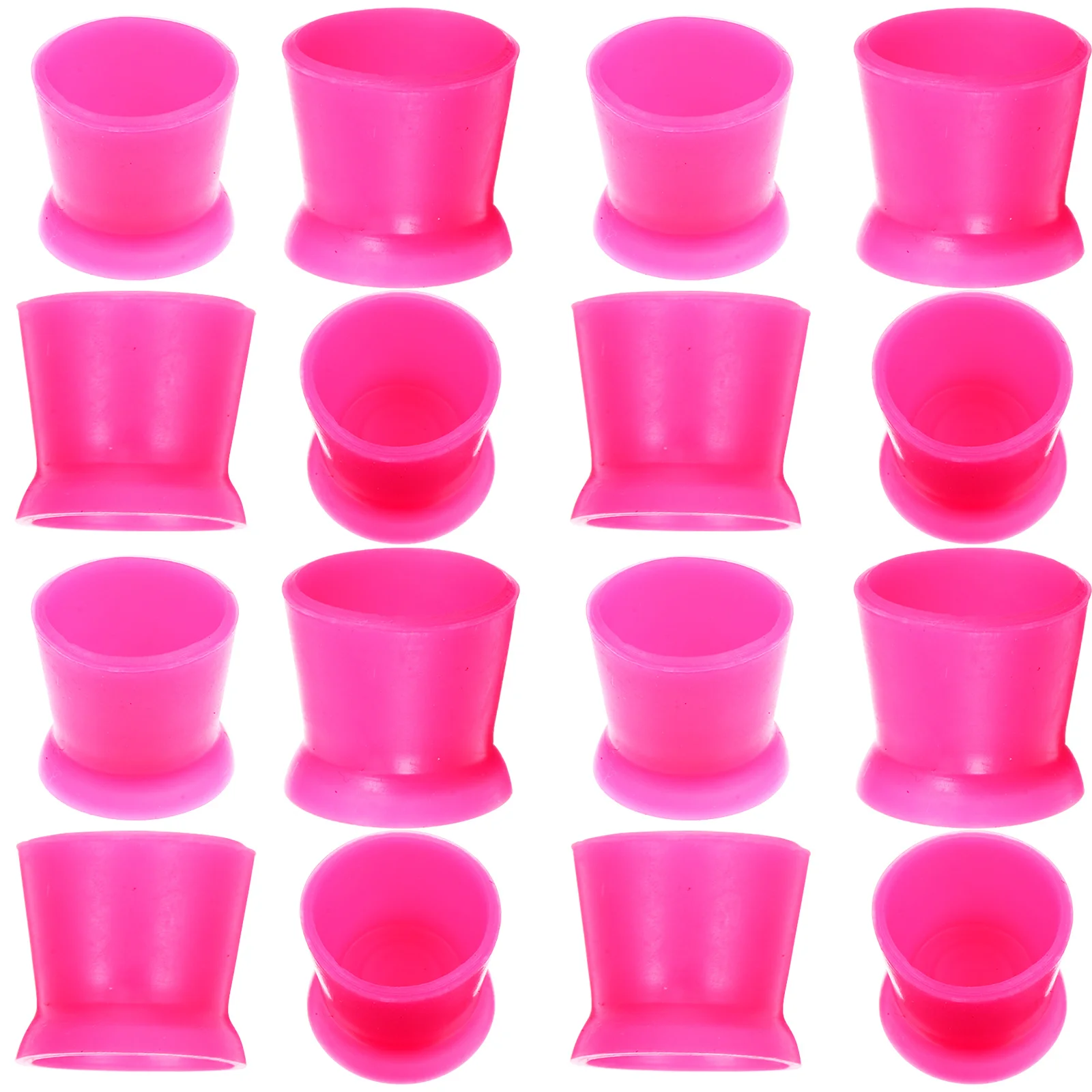 

300Pcs Small Tattoo Ink Cups Thickened Pigment Containers with Base Leak-Proof for Salon Tattoo Artists Ink Storage Cups