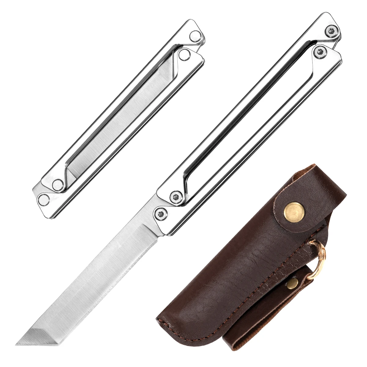 

Складной нож EDC из высококачественной стали - компактный, многофункциональный, для кемпинга и повседневного использования