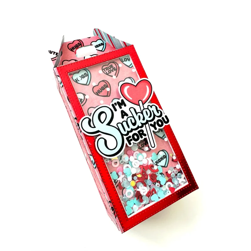 2024 Valentine's Gift Box Metal Cutting Dies for DIY Scrapbooking Album Paper Cards Decorative Crafts Embossing Die Cuts
