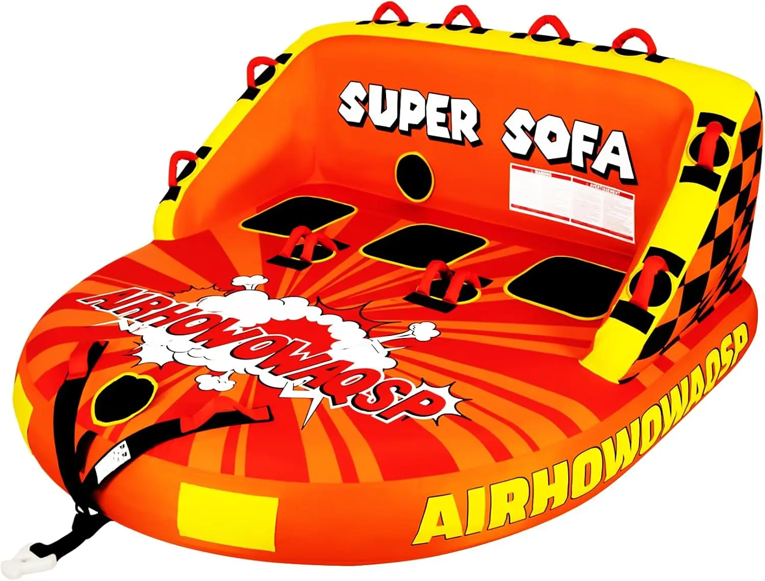 

Super Sofa Towable Tubes for Boating 1 4 Person Tubes for Boats Inflatable Pull Boats Boat Tube Water Tube Front Back Tow