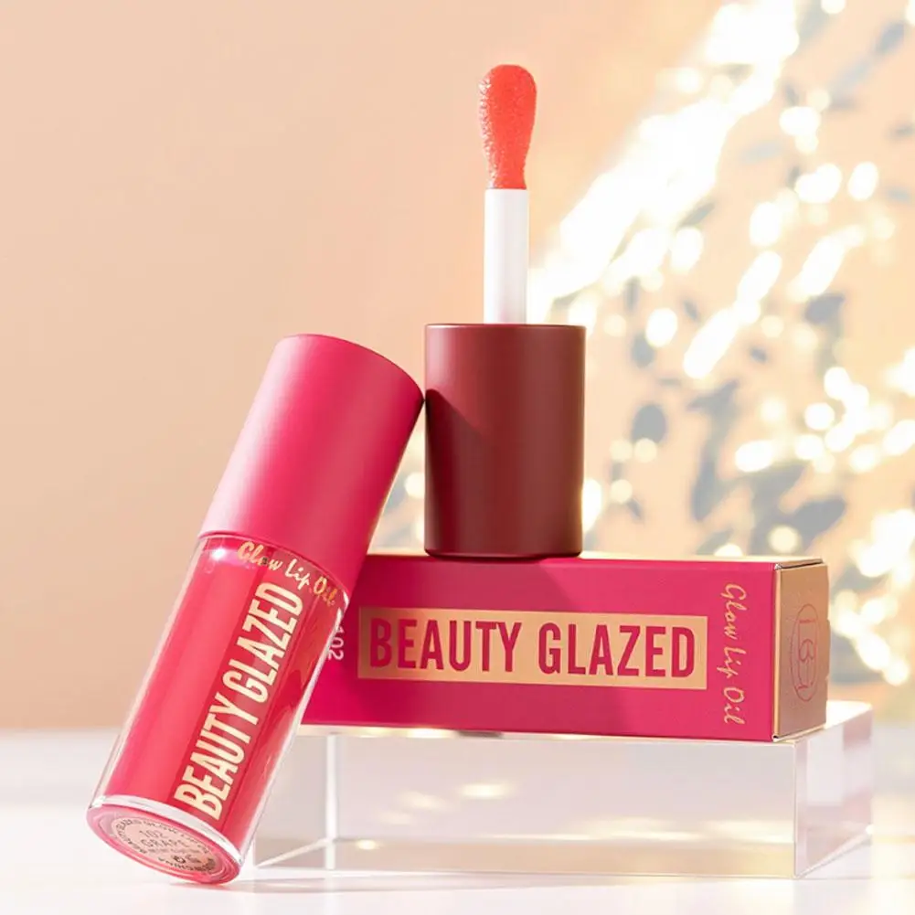 Jelly Mirror-brillo de labios, luz de agua, hidratante, brillo de labios carnoso, aceite de labios de plenitud transparente, maquillaje de larga duración