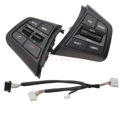 Imagen 2 del producto Botón de Control remoto para volante de coche, interruptor con cables para Hyundai ix25 1,6/creta 2,0