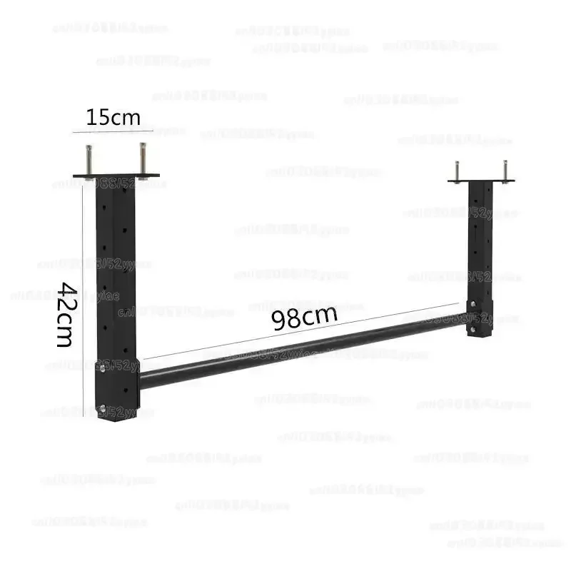 Ceiling Wall Horizontal Rod Ceiling - 1-piece Assembled, Lifted for Home Use,adjustable Height,single Arm Strength Training Pole