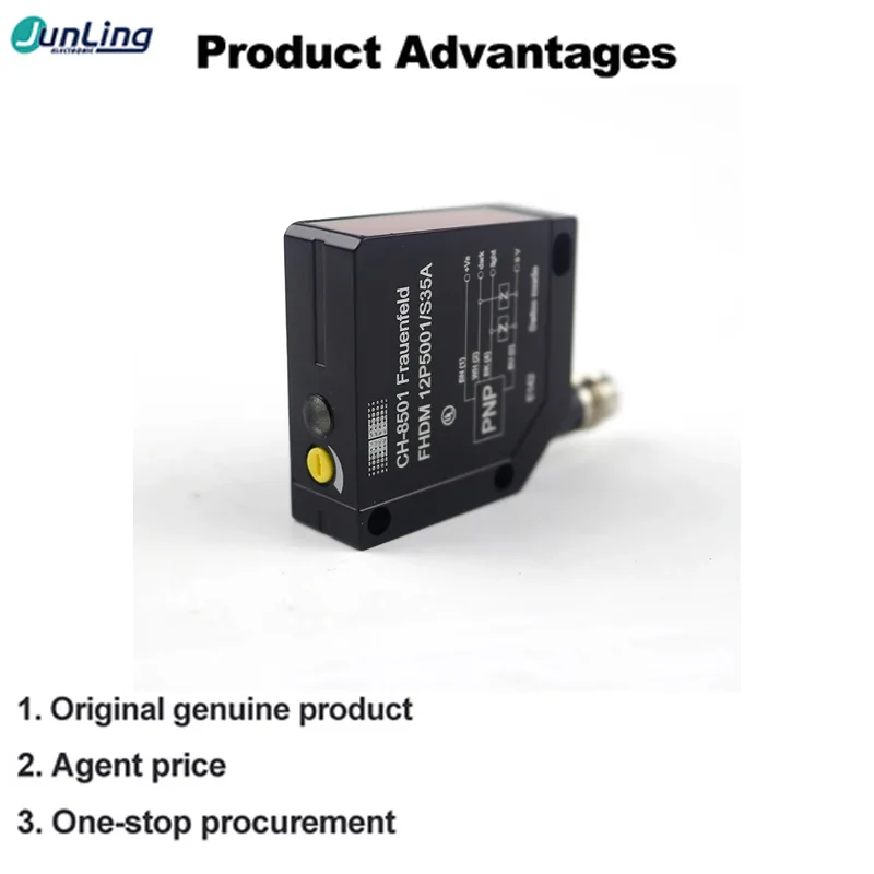 FHDM 12P5001/S35A Diffuse Reflection Type Photoelectric Sensor Sensing Distance 15-300mm Background Suppression TypeFHDM 12P5001