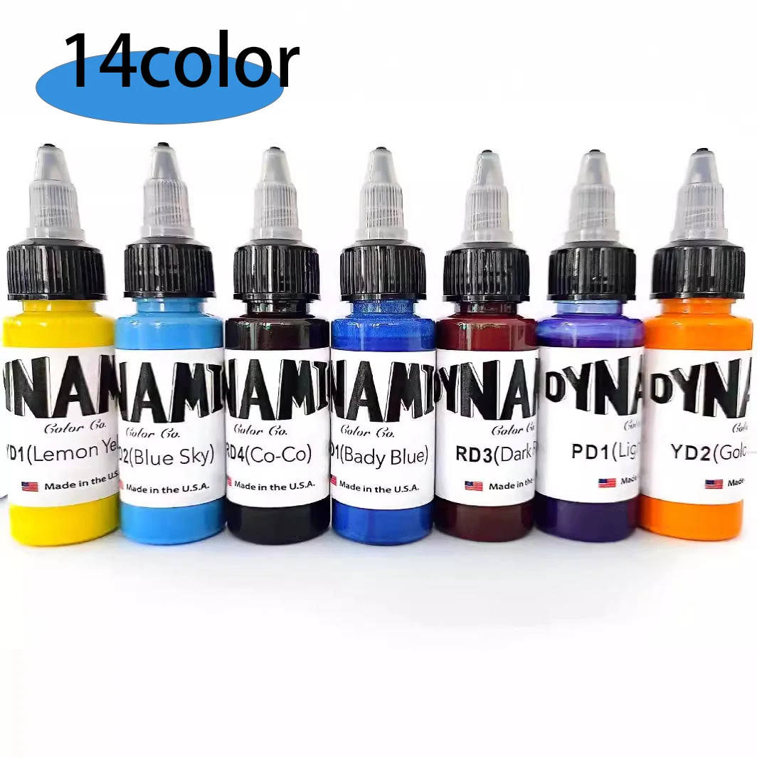 30ml Tattooing Equipment Black and Red Tattoo Practice Color Material 30ml Small Tattoo Color Pigment Ink