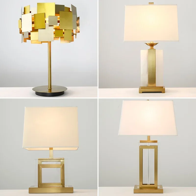 

Modern Simple Light Luxury Table Lamp Personality Atmosphere Living Room Study Designer Model Room Bedside Table Lamp