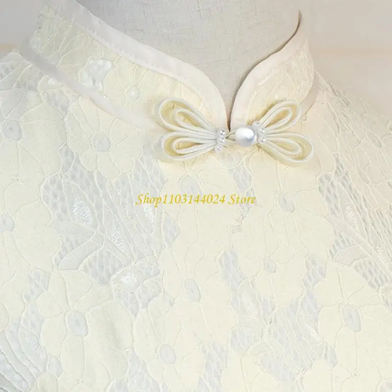 

N5KE Китайская кнопка лягушки Узел универсальное закрытие Cheongsam традиционная ручная установка