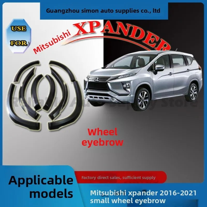 

For Mitsubishi XPANDER 2016-2021 Car Styling SUV Fender Trim Impact Strip Mud Guard Premium Quality Durable Protection Stylish D