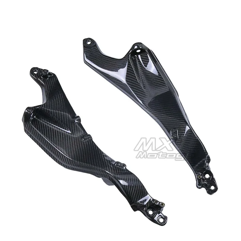 For KAWASAKI NINJA H2 H2R 2015-2023 2024 2025 Carbon Fiber Seat Side Panels Frame Covers Motorcycle Accessories Fairing Kits