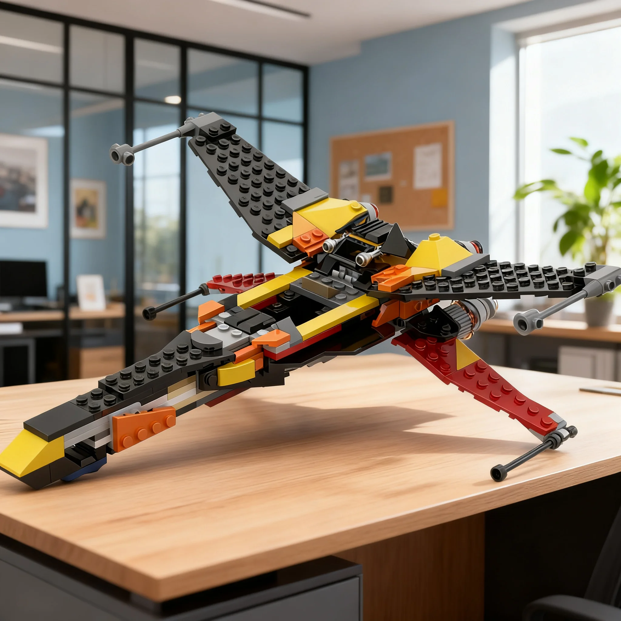 223ピース-moc-スターバトルフォース-バーナーxウィング-モデル-組み立てブロック-おもちゃ-組み立て式-クリスマスギフト-教育玩具-組み立てアイデア-diy